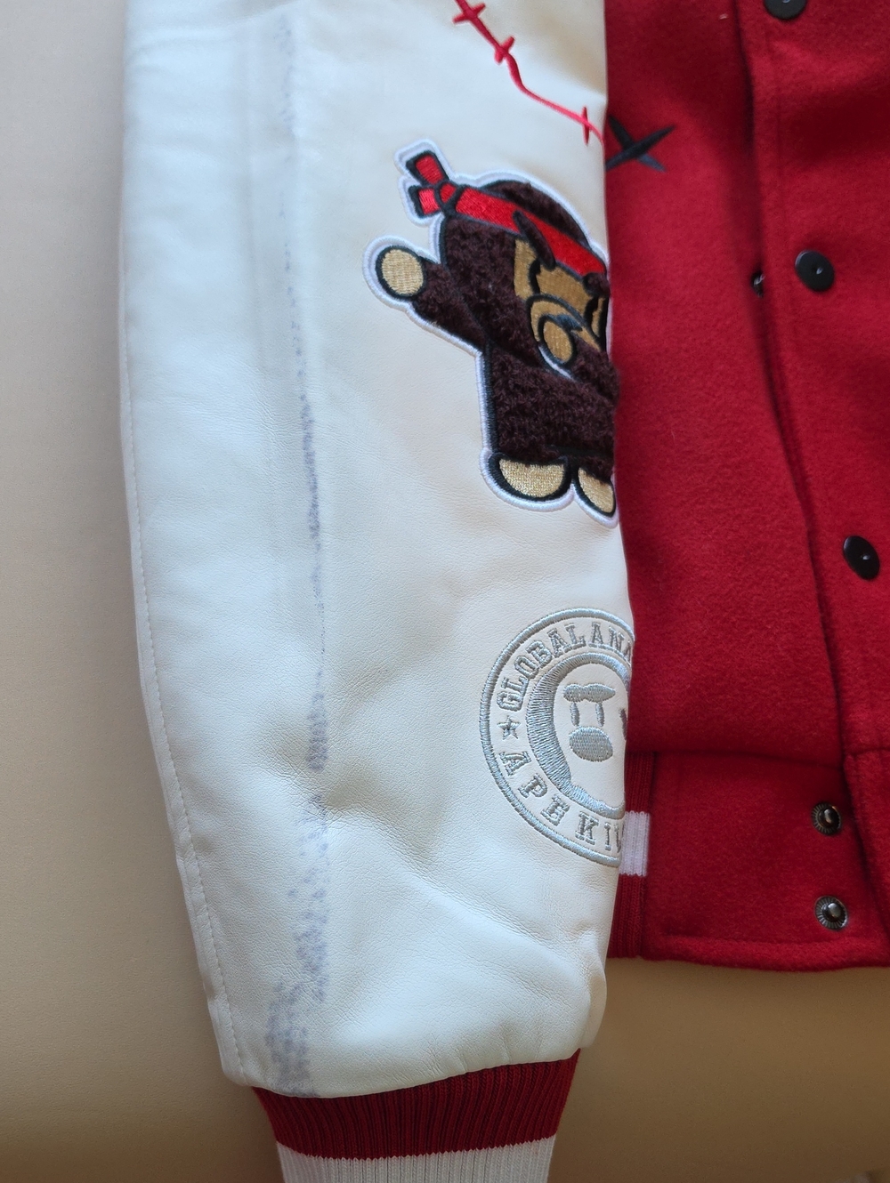 Robert Phillipe We Killed Ape Varsity Jacket Est 1988 - Picture 5 of 12